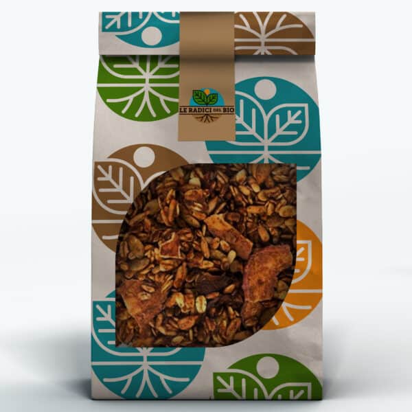 Crunchy Tostato Mela E Cannella Bio sfusi 100 g