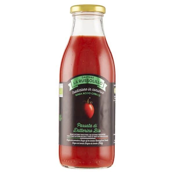 Passata Di Datterino Rosso Bio Russolillo 500 G Italia